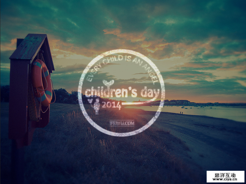 PS新手教程！教你创建一枚复古风格的怀旧图章