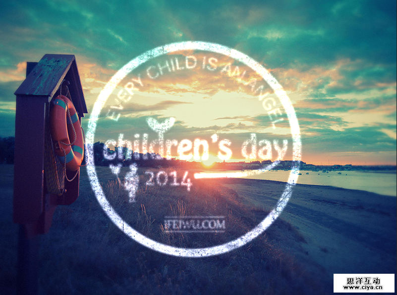 PS新手教程！教你创建一枚复古风格的怀旧图章