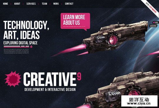 那些让人赞不绝口的创新HTML5网站