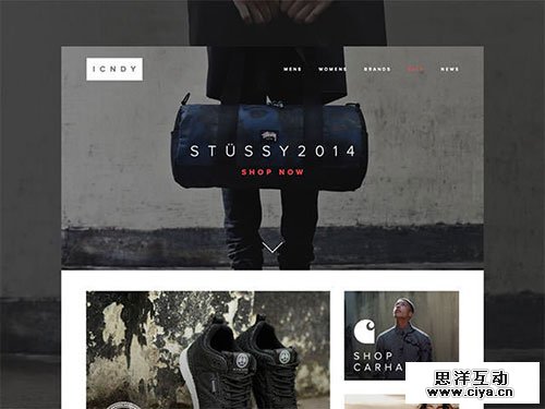 icndy-shot 网页模板