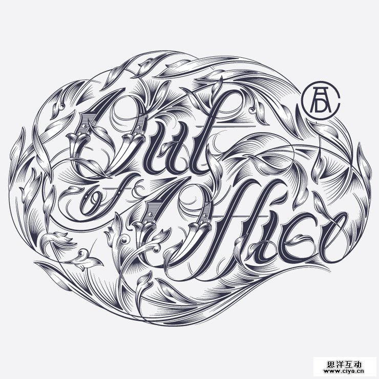 精彩手绘英文字体 by Raul Alejandro