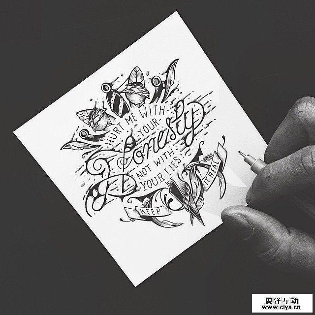 精彩手绘英文字体 by Raul Alejandro