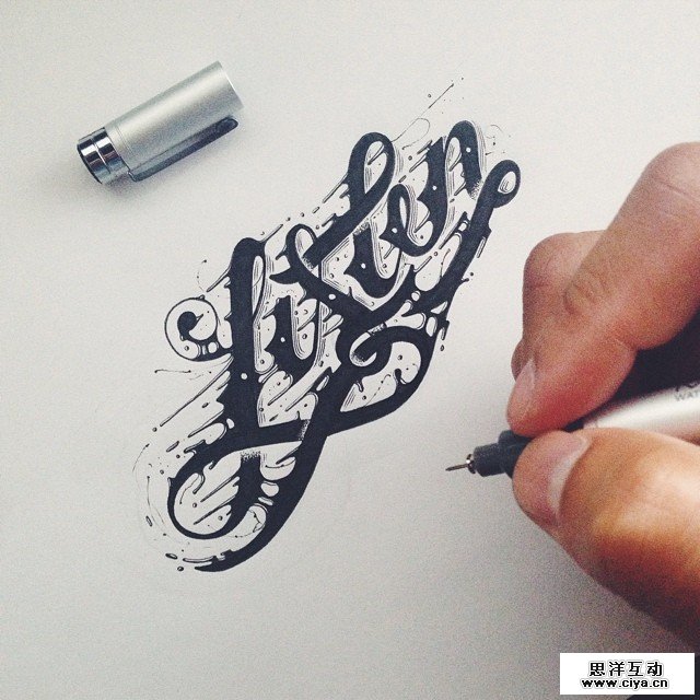 精彩手绘英文字体 by Raul Alejandro