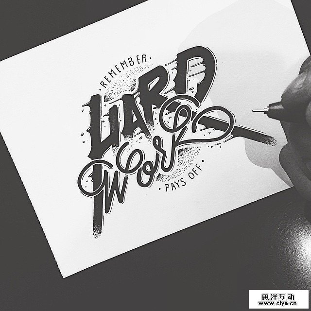 精彩手绘英文字体 by Raul Alejandro