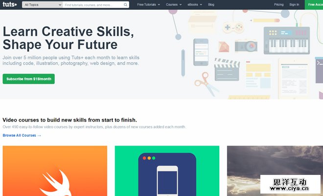 02-tutsplus-website-homepage