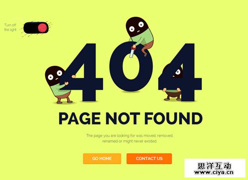 Creative 404 Error Page Designs