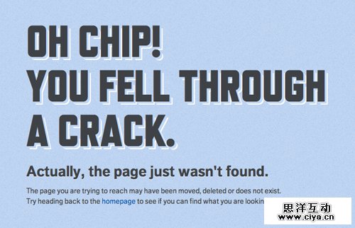 Creative 404 Error Page Designs