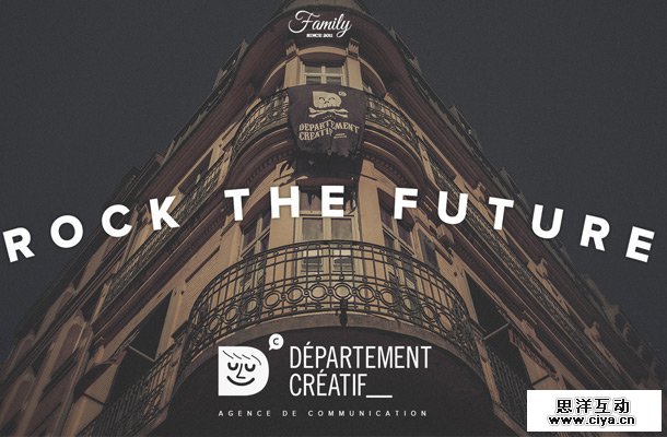 dept department creatif typography