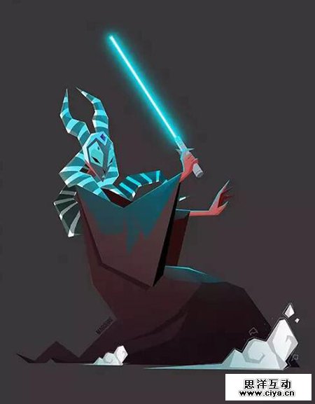 全球50位顶尖插画师笔下的《星球大战》，情怀满满，热血沸腾！