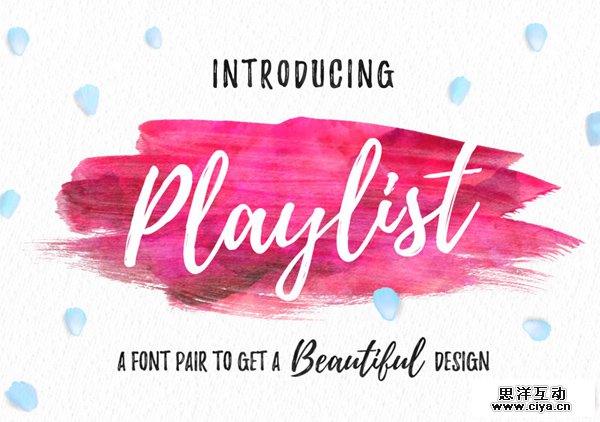 Playlist Free Font Playlist Free Font