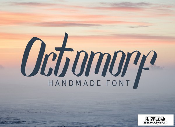 Octomorf Free Font Octomorf Free Font