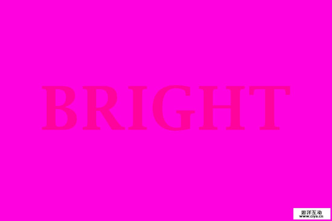 bright