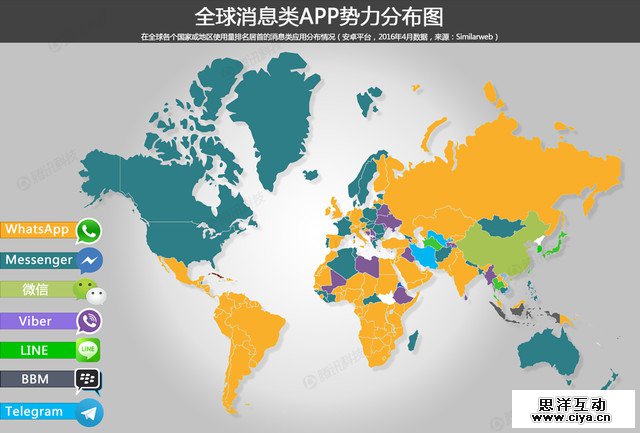 中日美大PK：Line、WhatsApp、WeChat谁更厉害？