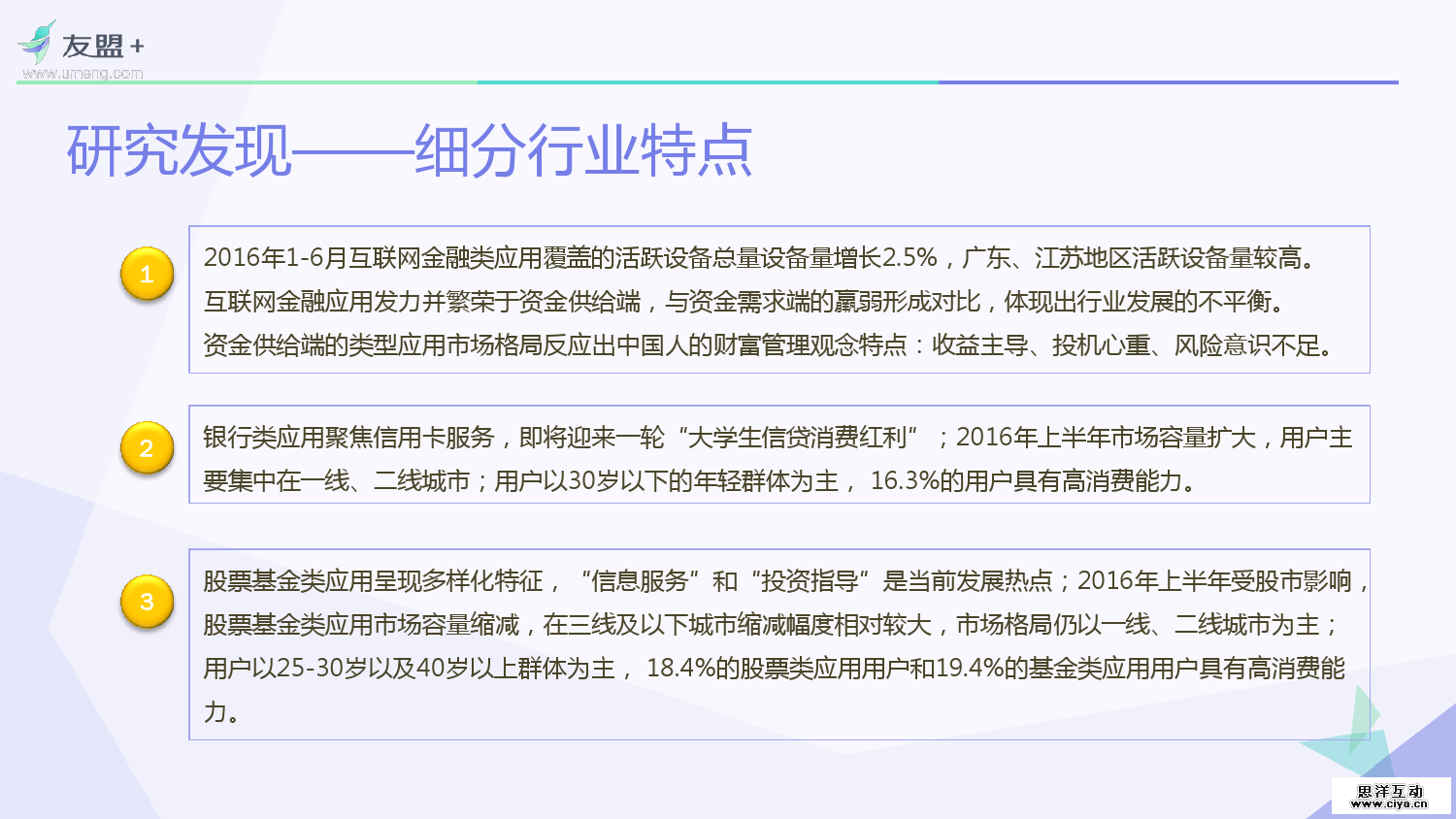 友盟+：2016互联网金融应用发展半年报
