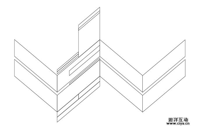 抽象几何怀旧感海报制作
