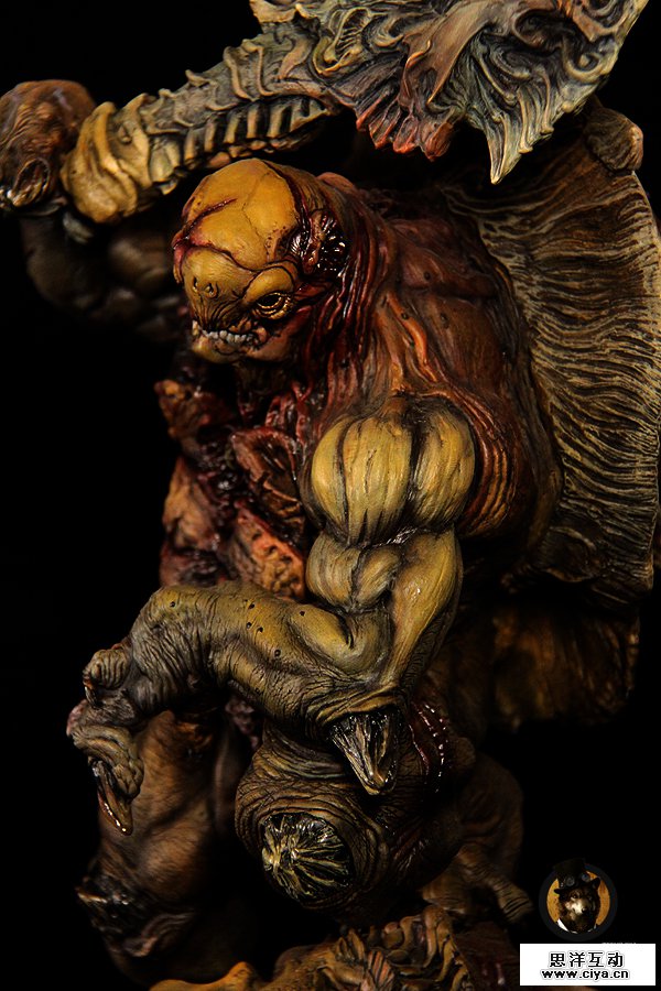 查看《作品 | Chelonian Warrior（暗夜之狼私人涂装定制作品）》原图，原图尺寸：600x900