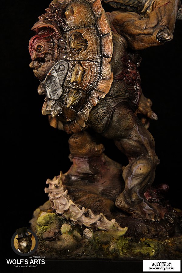 查看《作品 | Chelonian Warrior（暗夜之狼私人涂装定制作品）》原图，原图尺寸：600x900