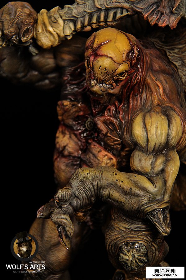 查看《作品 | Chelonian Warrior（暗夜之狼私人涂装定制作品）》原图，原图尺寸：600x900