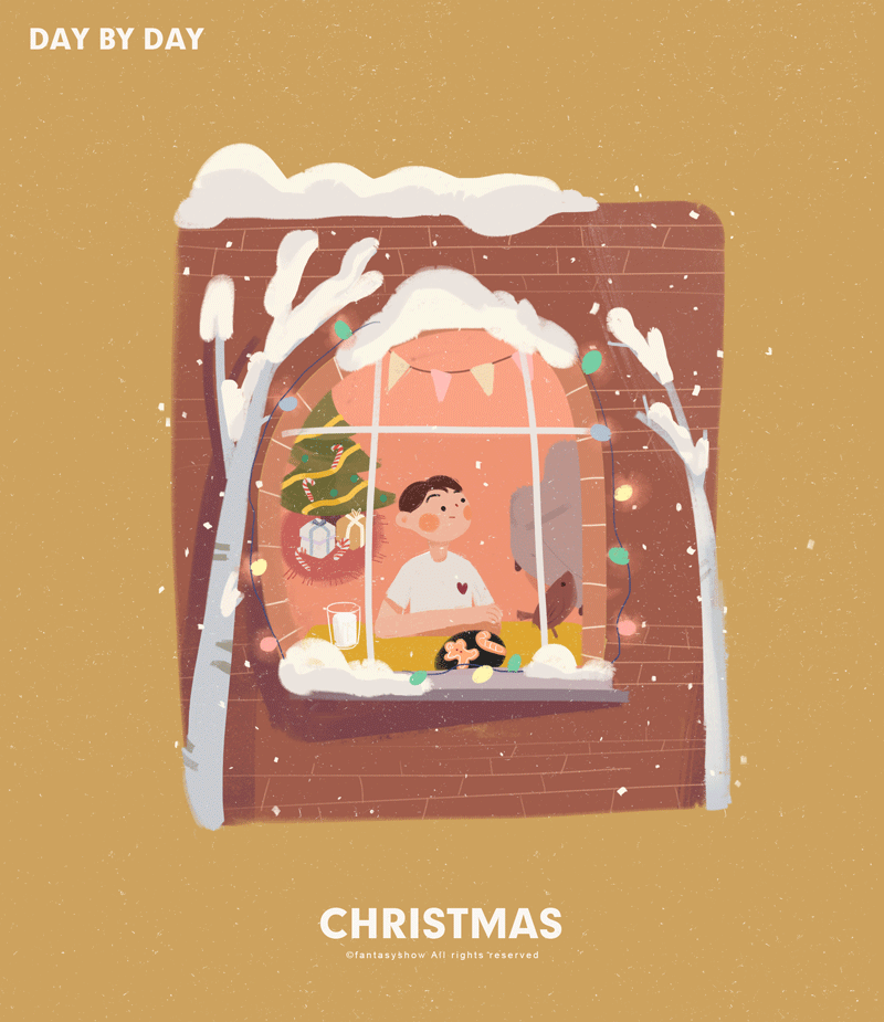 查看《一个人的愿望只是空想<Christmas>》原图，原图尺寸：800x925