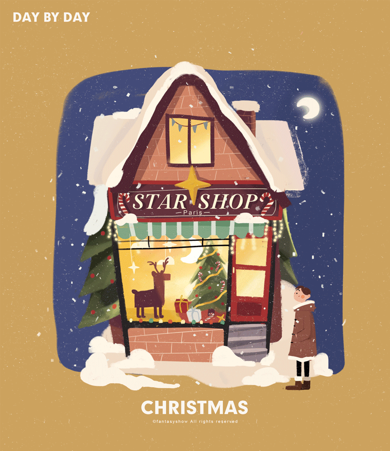 查看《一个人的愿望只是空想<Christmas>》原图，原图尺寸：800x925