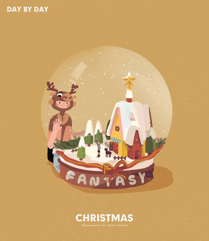 查看《一个人的愿望只是空想<Christmas>》原图，原图尺寸：800x925